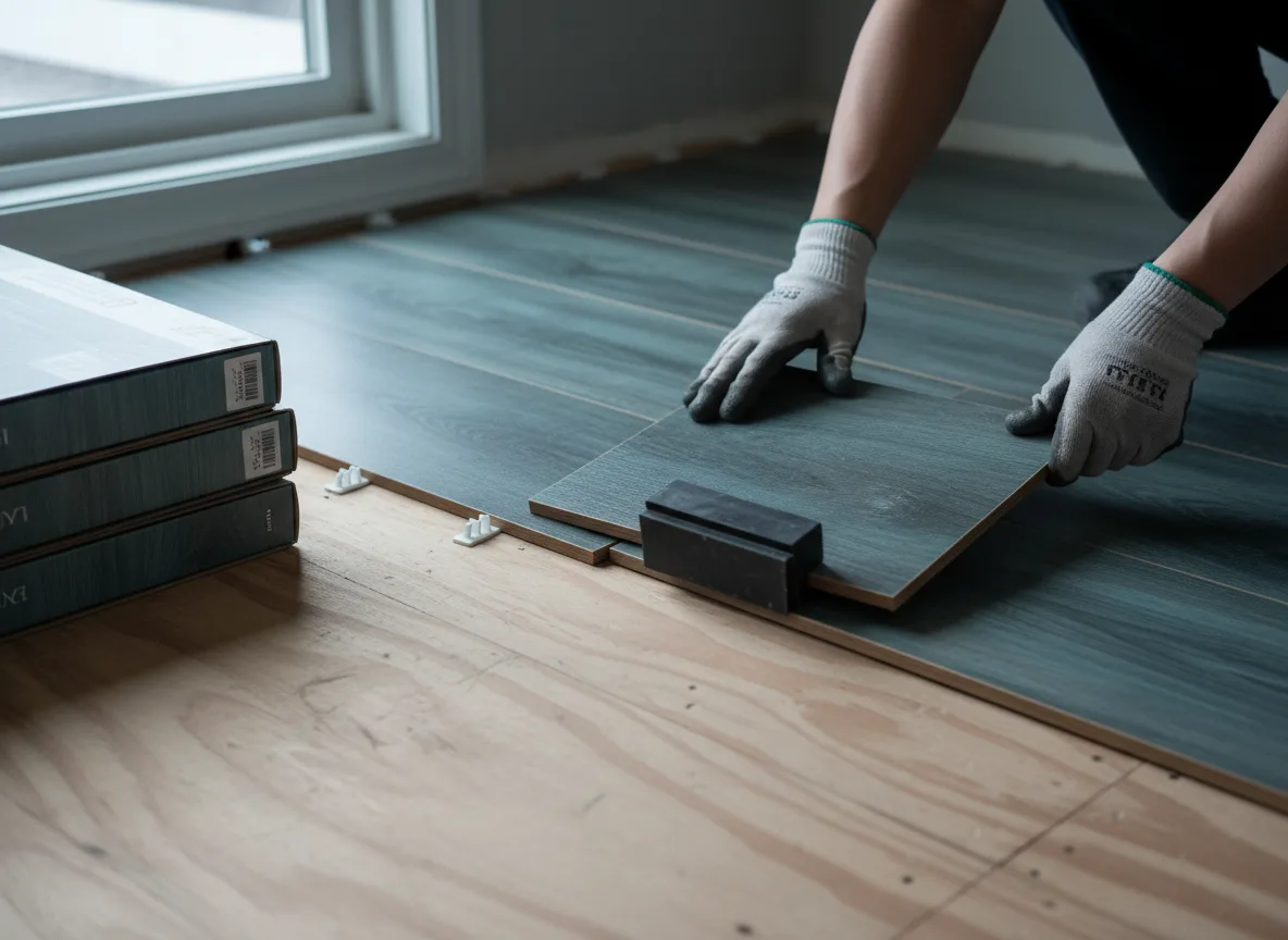 Luxury Vinyl Plank Installation company in Colony, OK